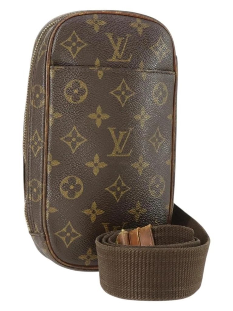 Louis Vuitton Monogram Pochette Gange Shoulder Bag M51870 Lv Auth Ba10180